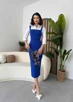Martin – Bleistiftkleid mit Riemchendesign