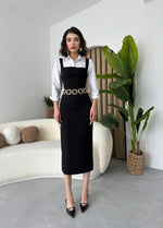 Martin – Bleistiftkleid mit Riemchendesign