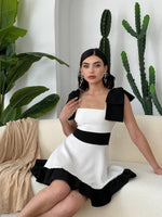 Miron-Kleid mit Schulterschleife