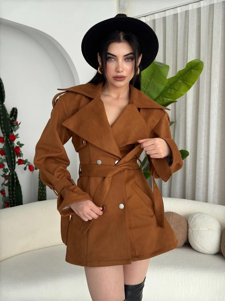 Pexa-Jacke mit Gürtel