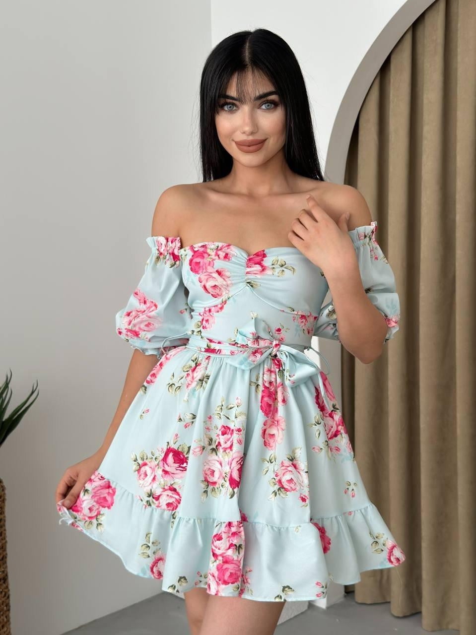 Ruca Straplez Elbise