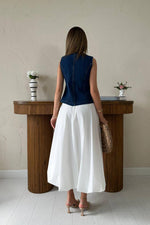 Toptan Mavi Kot Yelek