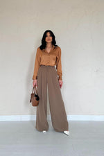 Toptan Moccah Pileli Comfort Pantolon