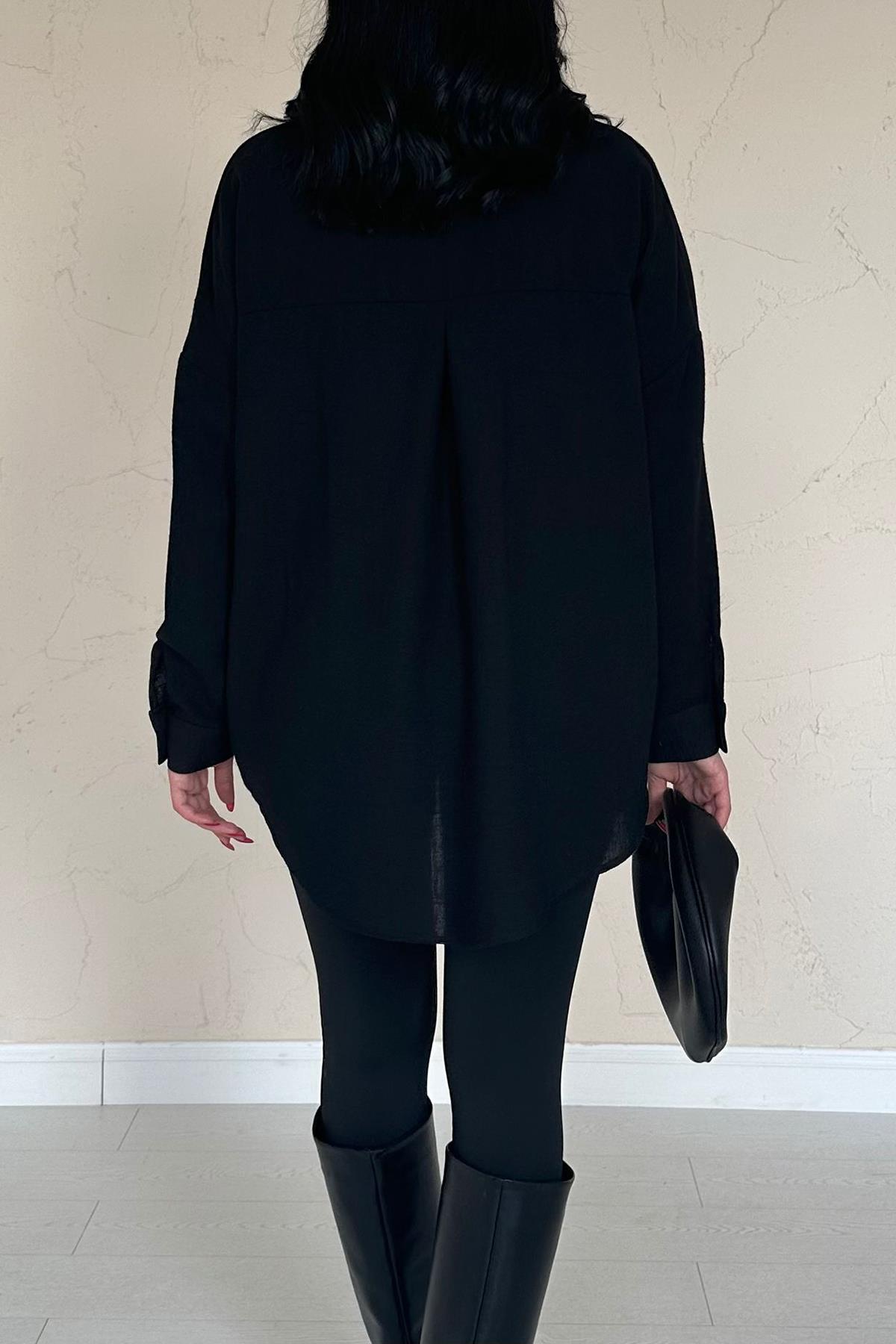 Toptan Siyah Gömlek