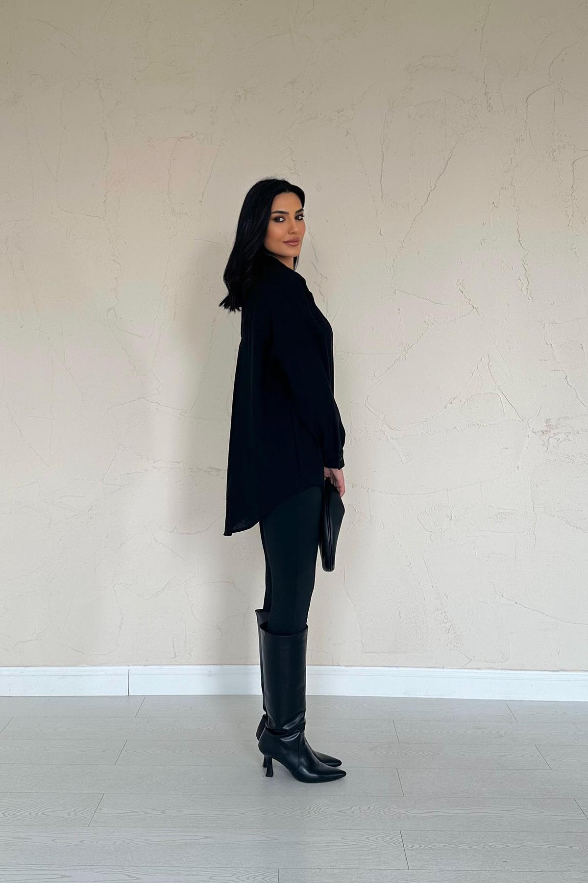 Toptan Siyah Gömlek