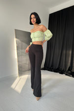 Toptan Siyah İspanyol Tayt