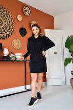 Toptan Siyah Sweatshirt Spor Elbise