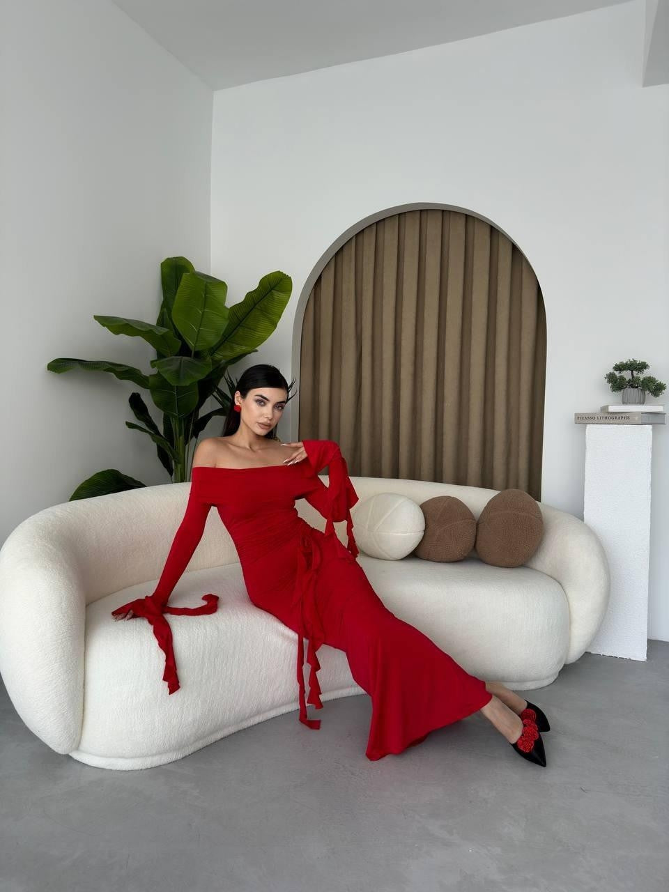 Valijevo – Kleid mit Rosendetail