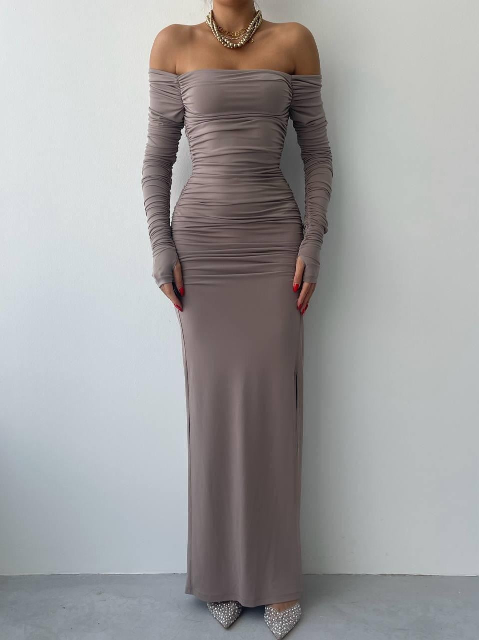 Drapiertes Kleid von Vasco Madonna