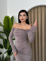 Drapiertes Kleid von Vasco Madonna