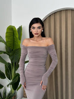 Drapiertes Kleid von Vasco Madonna