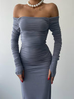 Drapiertes Kleid von Vasco Madonna