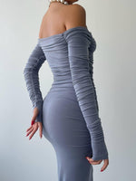 Drapiertes Kleid von Vasco Madonna