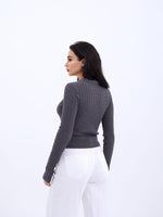 4211 STRICKPULLOVER-ANTHRAZIT