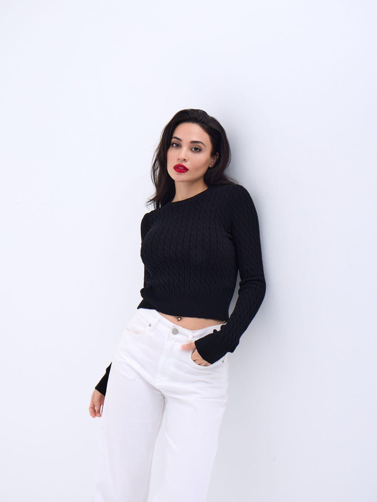 4211 STRICKPULLOVER-SCHWARZ