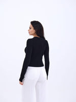 4211 STRICKPULLOVER-SCHWARZ