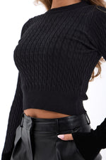 4211 STRICKPULLOVER-SCHWARZ