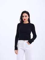 4211 STRICKPULLOVER-SCHWARZ