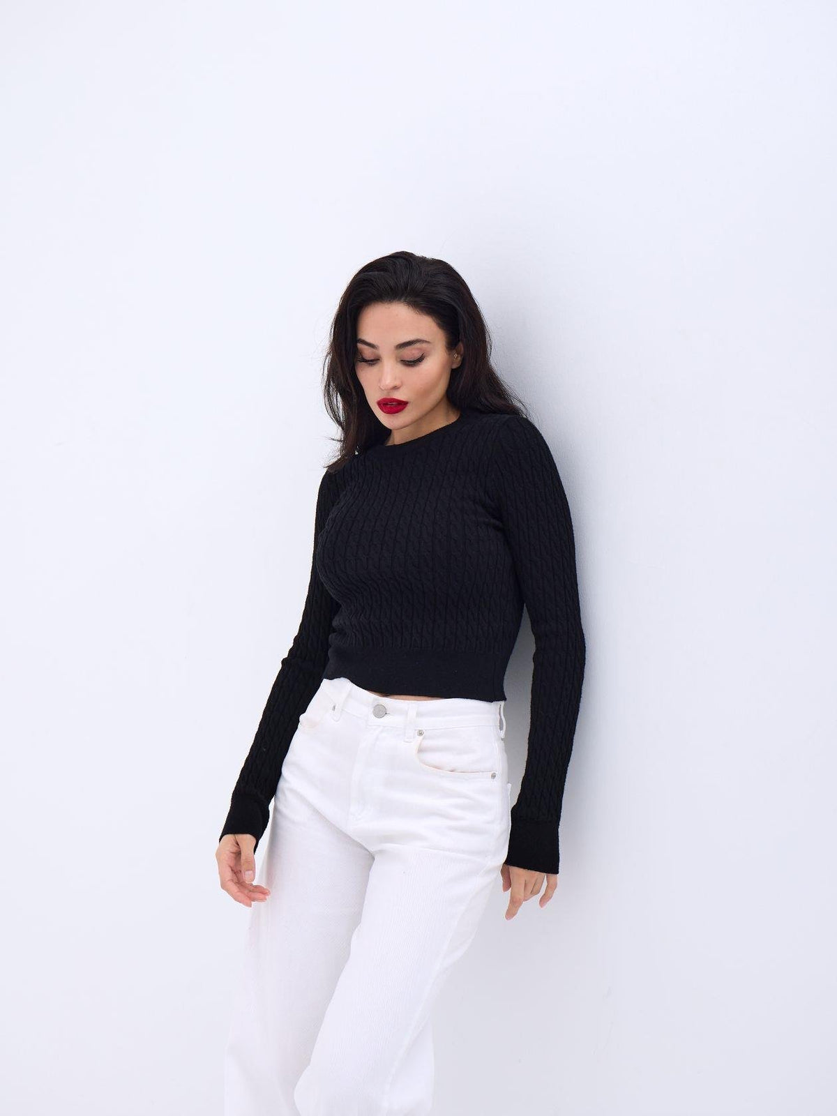 4211 STRICKPULLOVER-SCHWARZ
