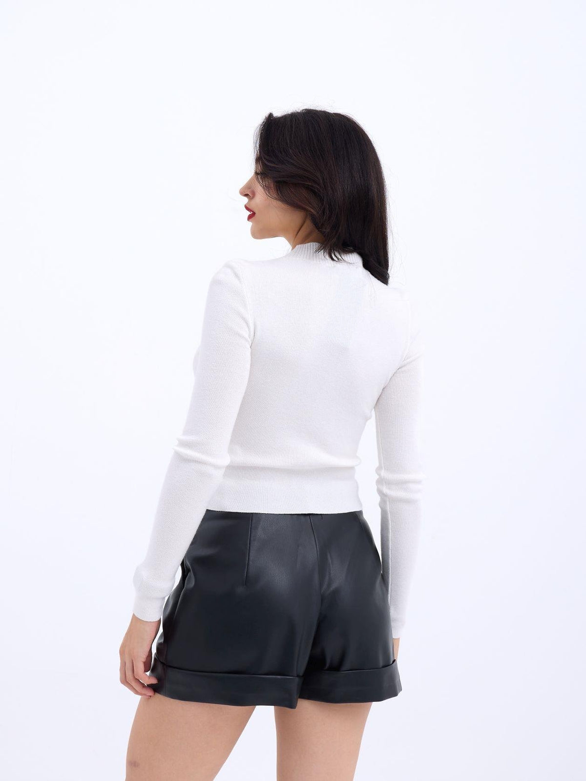 42201 STRICKWAREN BASIC-PULLOVER-ECRU