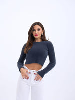 42341 STRICKPULLOVER-ANTHRAZIT