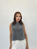 43021 STRICKNETZPULLOVER-ANTHRAZIT