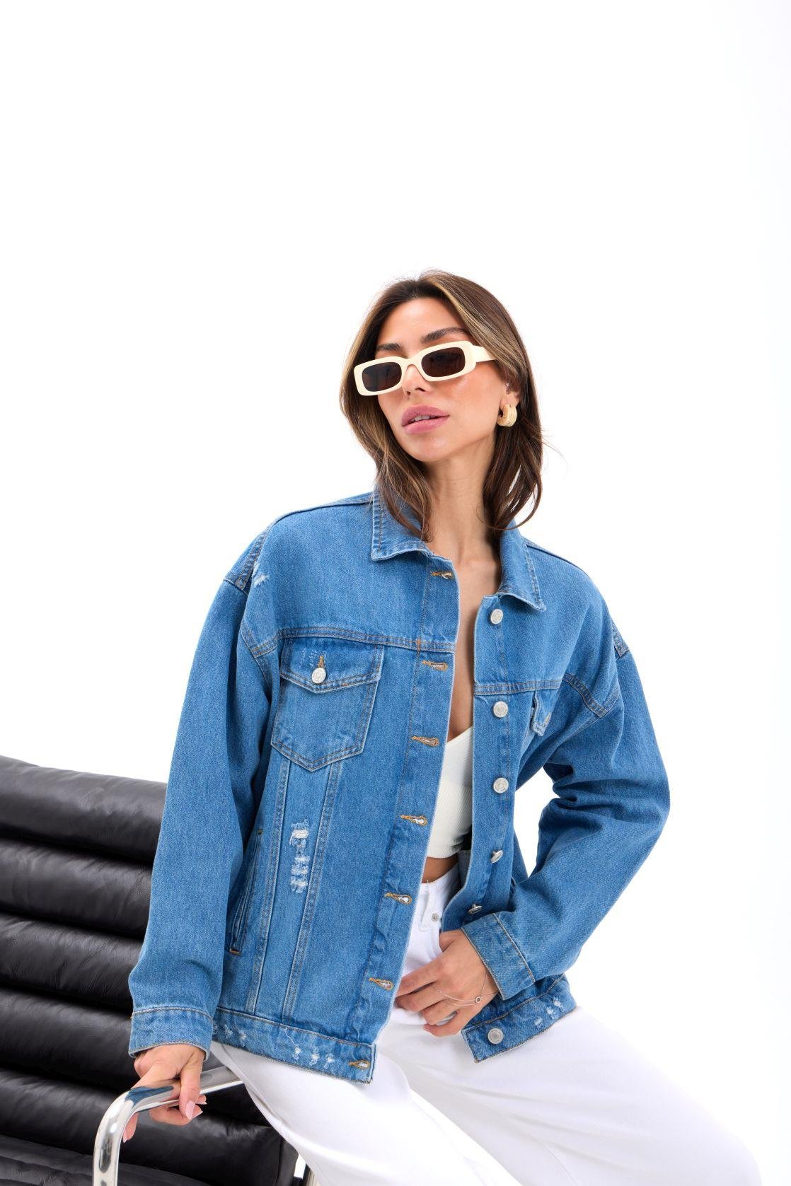 4929 Jeansjacke – Blau