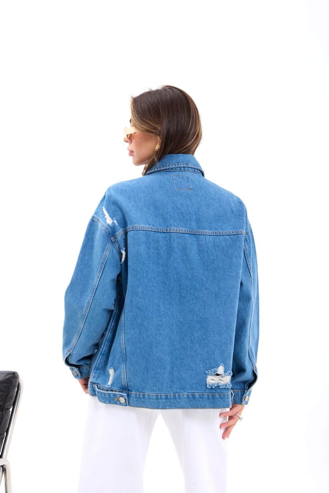 4929 Jeansjacke – Blau