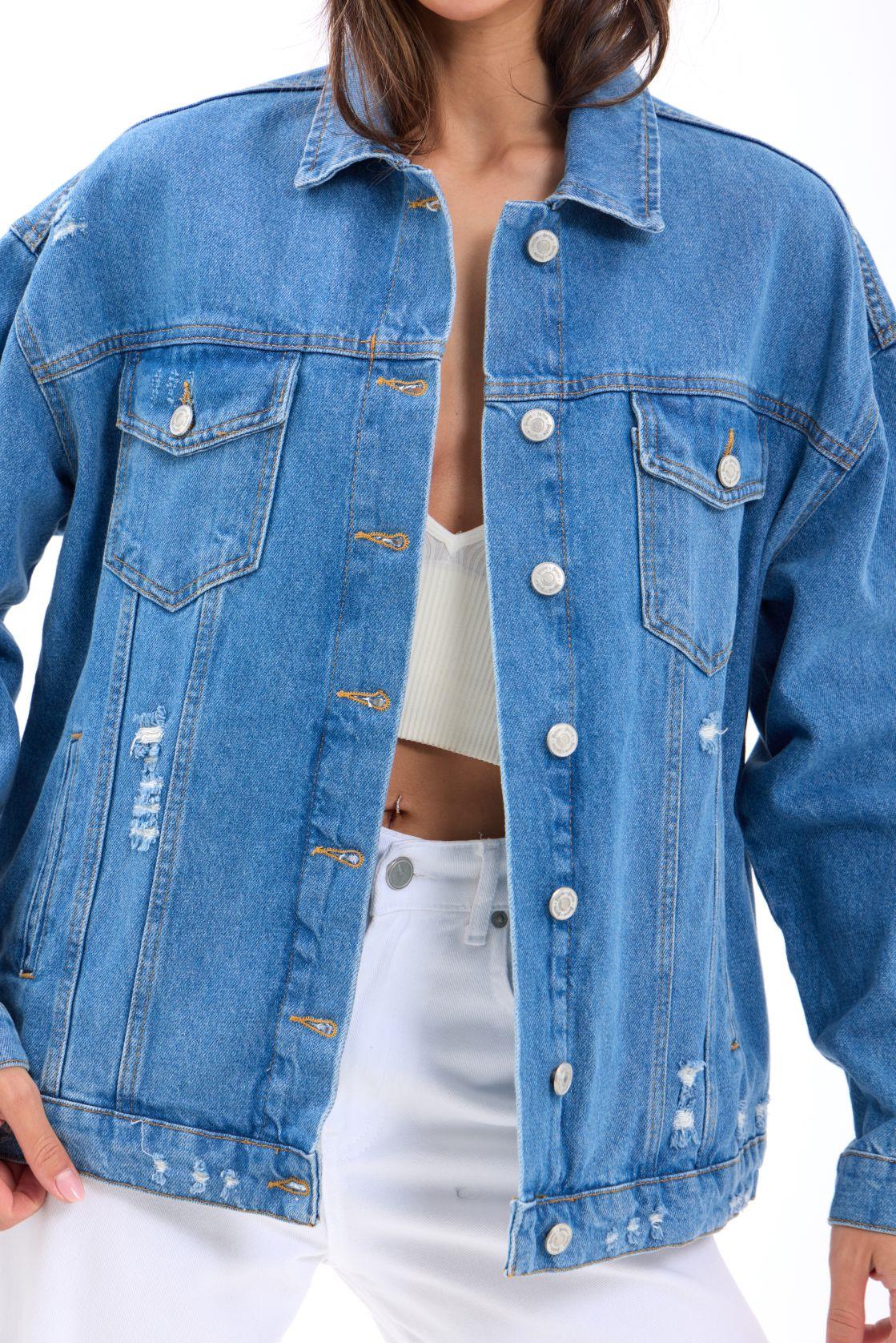 4929 Jeansjacke – Blau