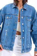 4929 Jeansjacke – Blau