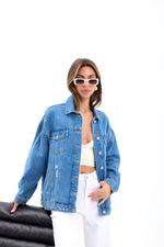 4929 Jeansjacke – Blau