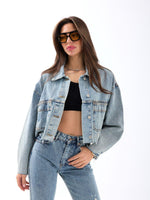 5584 Jeansjacke – Blau