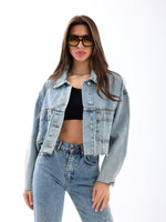 5584 Jeansjacke – Blau