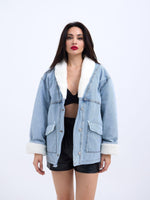 5674 Jeansjacke – Blau