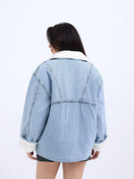 5674 Jeansjacke – Blau
