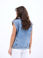5751 Jeansweste, Blau