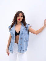 5751 Jeansweste, Blau