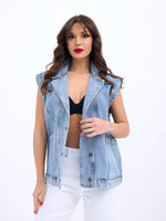 5751 Jeansweste, Blau