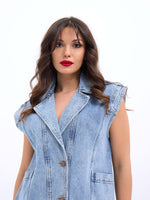 5751 Jeansweste, Blau
