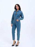 5752 Jeans-Overalls – Blau