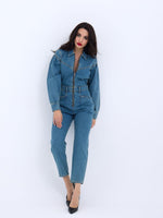 5752 Jeans-Overalls – Blau