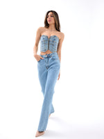 6143 DENİM TALL FLARE-AÇIK MAVİ