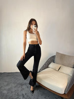 6143 DENİM TALL FLARE-SİYAH