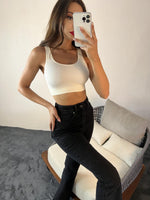 6143 DENİM TALL FLARE-SİYAH
