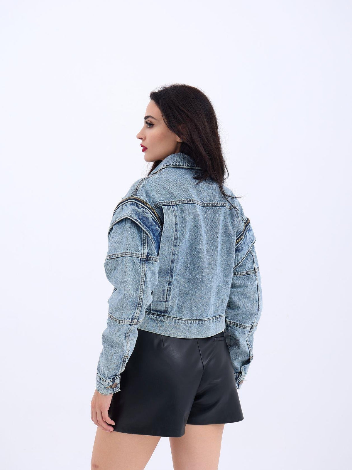 6160 Jeansjacke – Blau