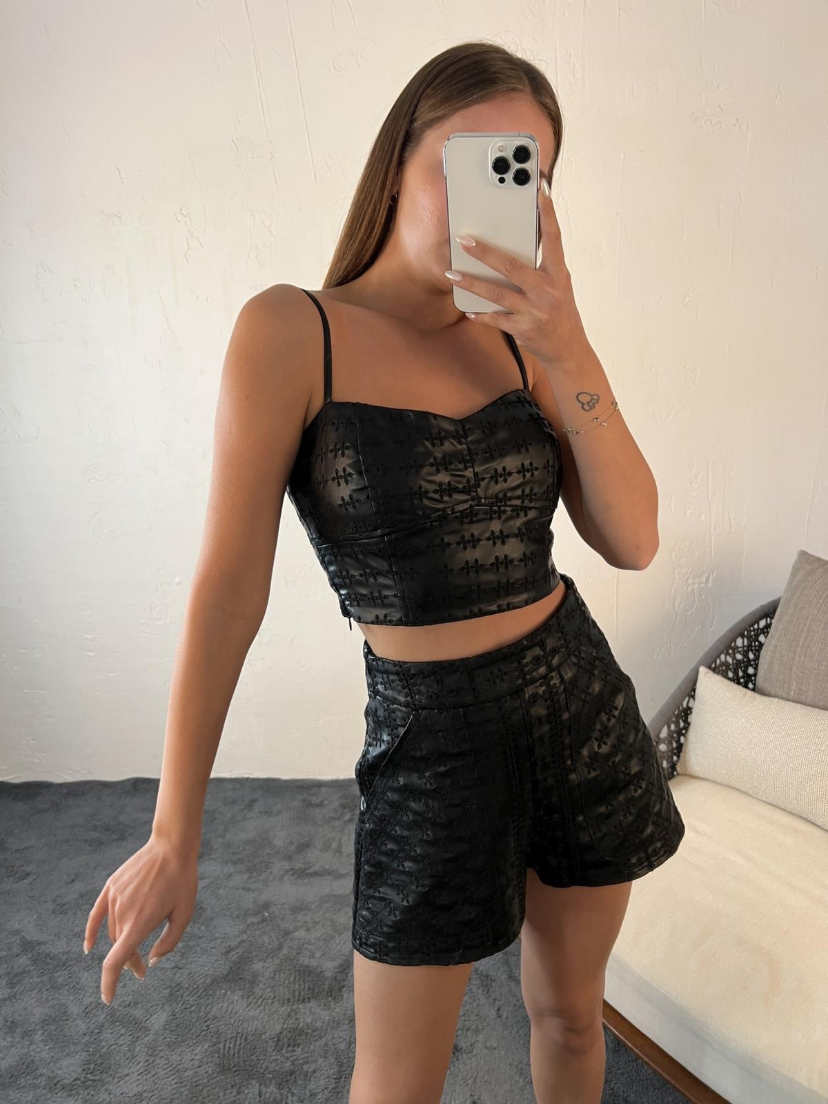 6214 CROP-SİYAH