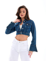 6237 Jeansjacke – Blau