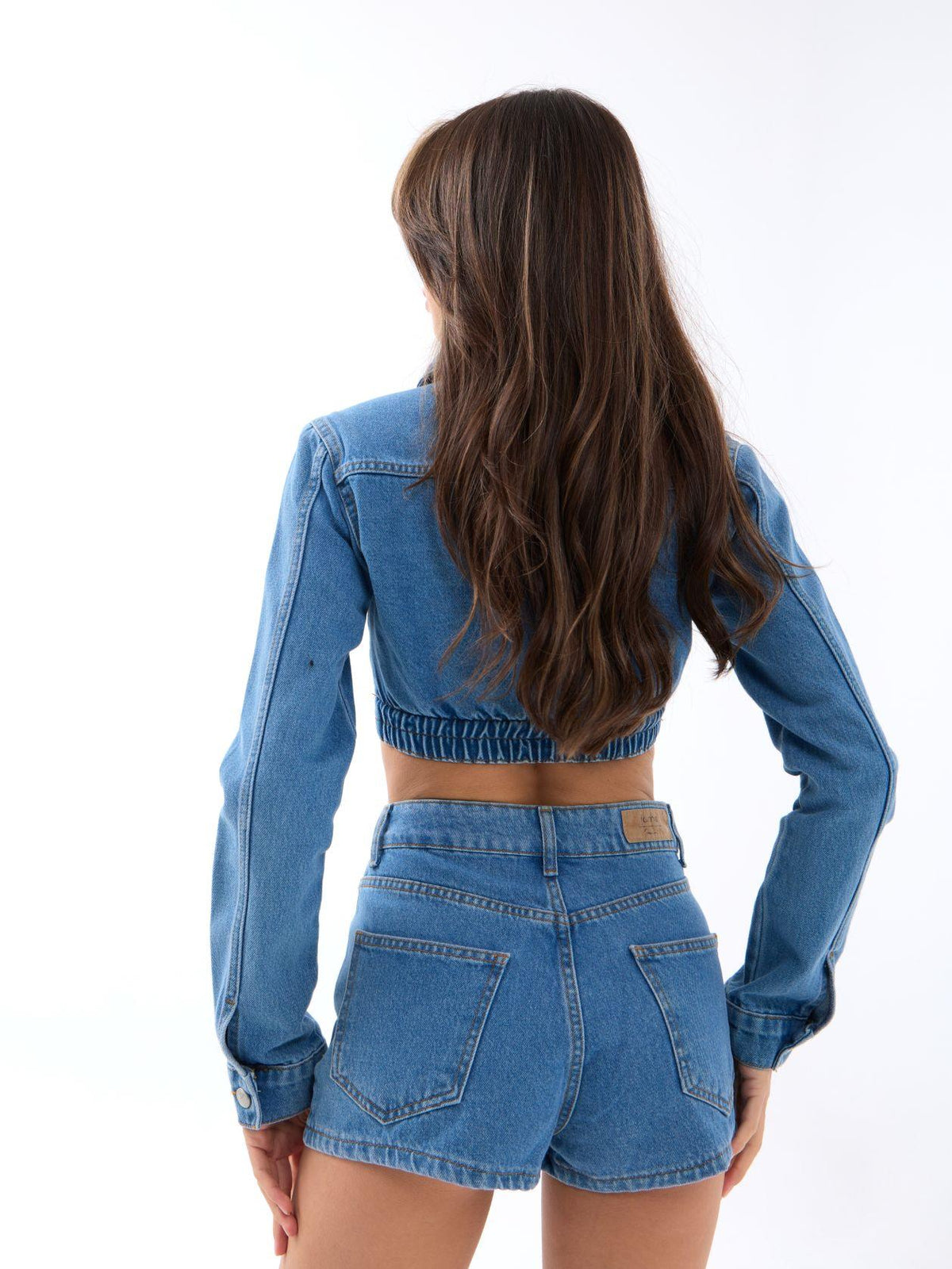 6263 Jeansshorts – Blau