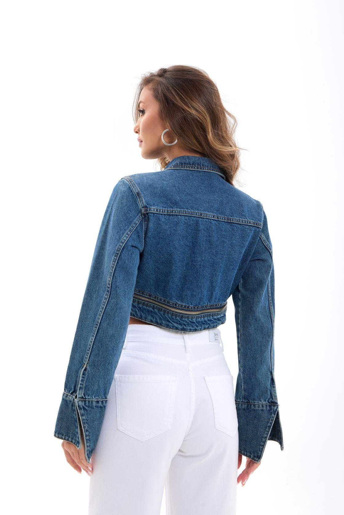 6272 Jeansjacke – Blau