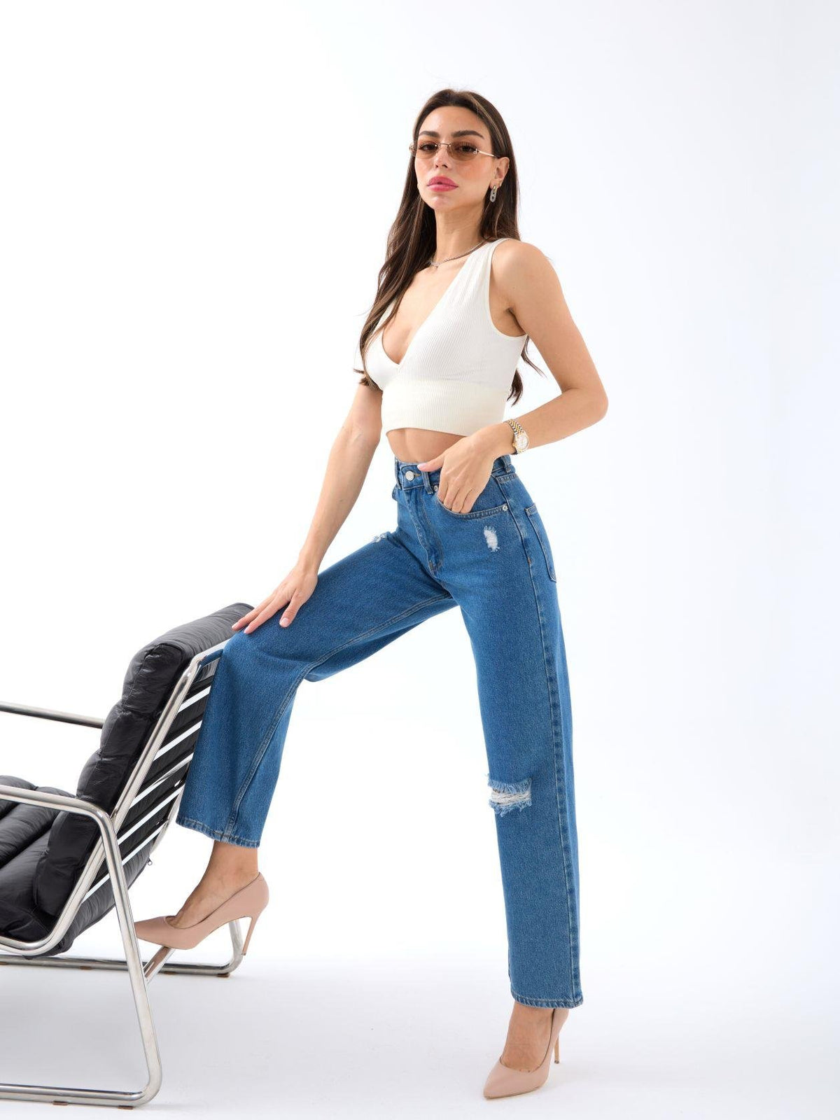 6288 JEANS-BLAU